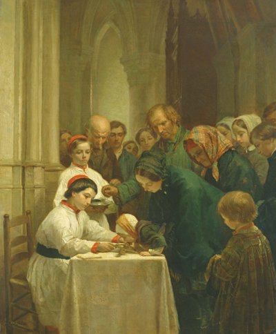 Viernes Santo en la iglesia de Notre-Dame de Pierre Edouard Frere